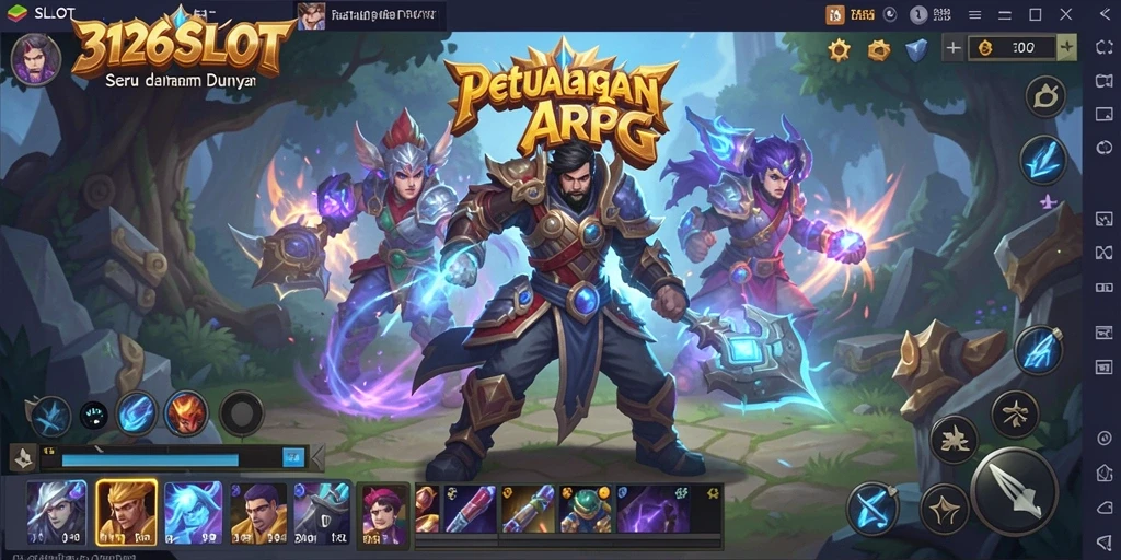 Screenshot utama <strong>3126SLOT</strong> menampilkan gameplay ARPG yang mendebarkan.
