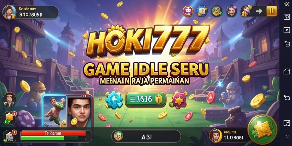 Tampilan gameplay HOKI777 yang seru dan menawan.
