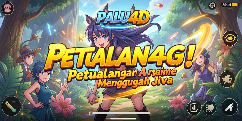 Tampilan gameplay PALU4D yang penuh warna dan aksi seru.