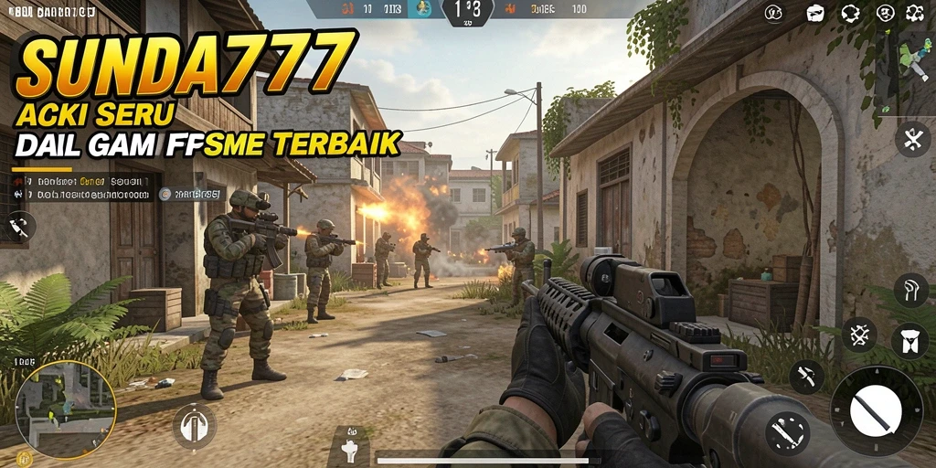 Screenshot Gameplay SUNDA777 dengan aksi tembak-menembak seru.